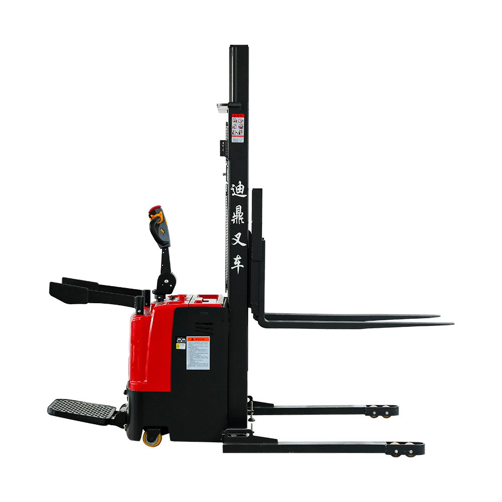 Stand-drive electric stacker-CDD-DE cross leg