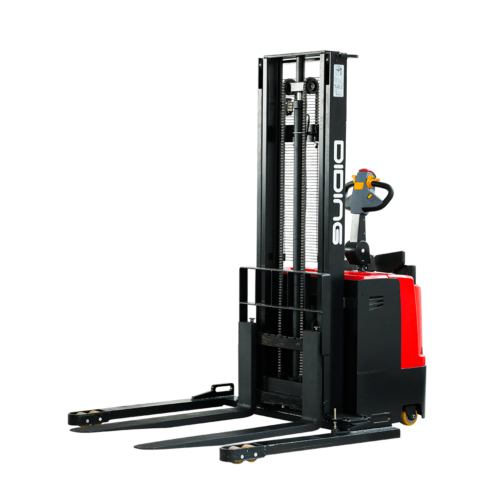 Stand-drive electric stacker-CDD-DE cross leg