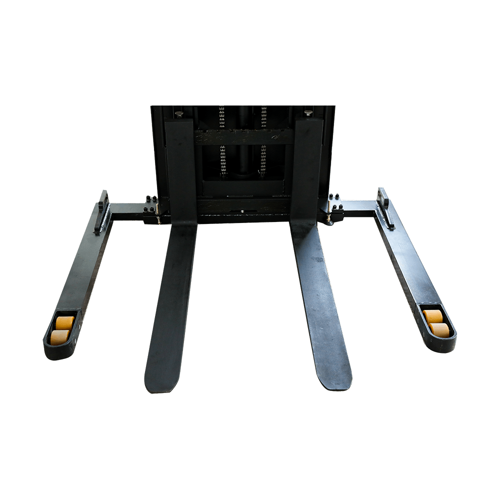 Stand-drive electric stacker-CDD-DE cross leg